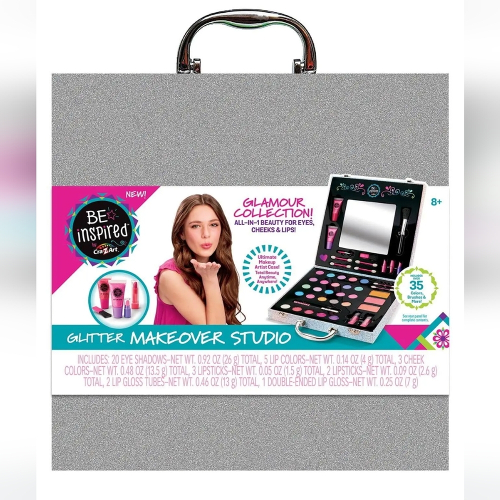 New sealed crazy art glitter makeup studio